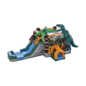 Dinosaur Bounce house with slide springfield