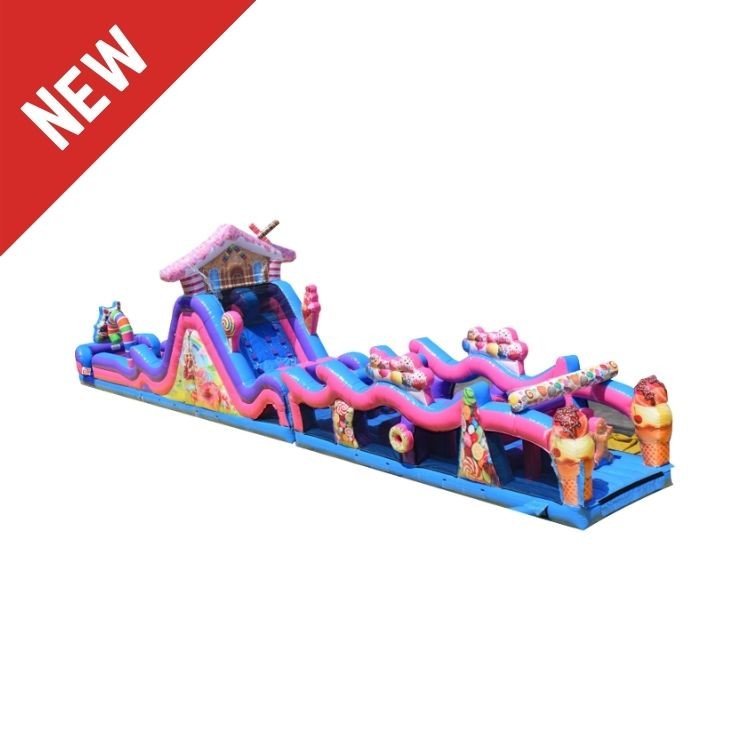 Candy Land Run and Slide (Wet or Dry)