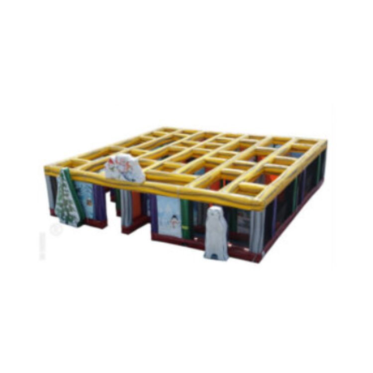 Inflatable Winter Maze